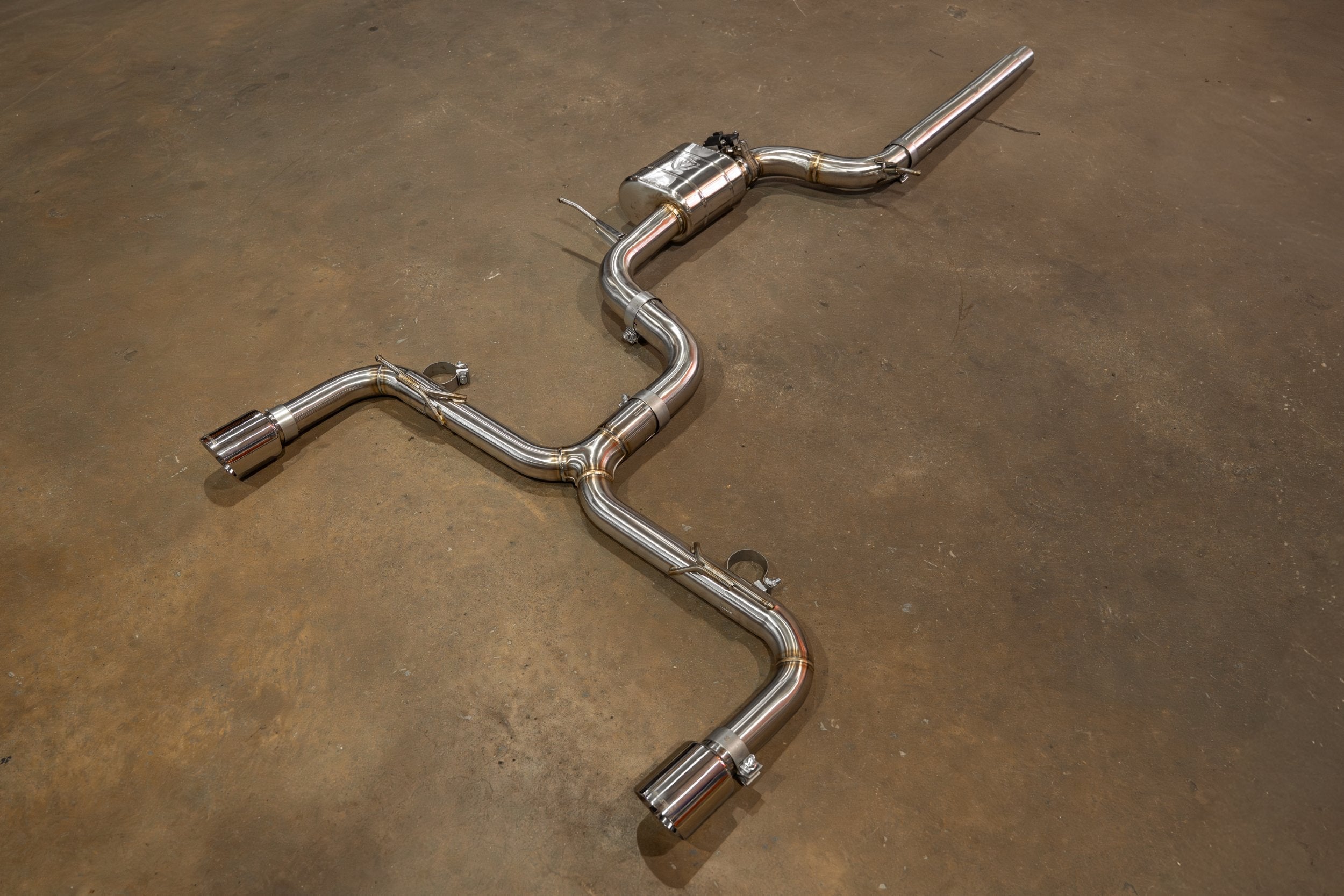Valvetronic Volkswagen MK7 Golf GTI Valved Sport Exhaust System